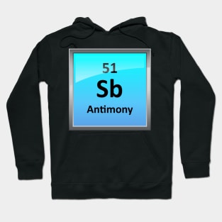 Antimony Periodic Table Element Symbol Hoodie